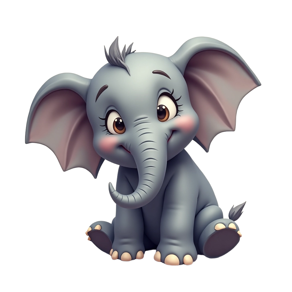 Cute Baby Elephant